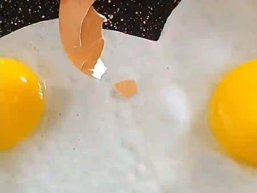 Die Maennerkueche Tipp Eierschale entfernen