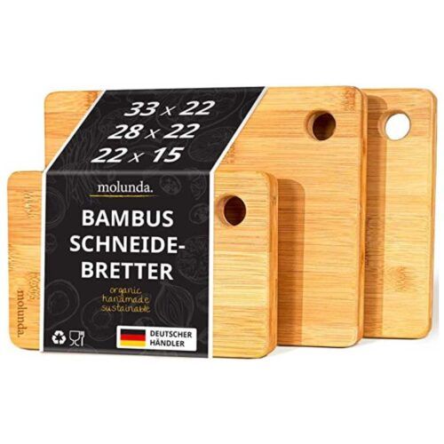 Bambus Schneidebretter 3er-Set