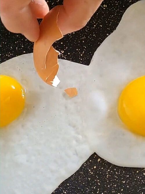 Die Maennerkueche Tipp Eierschale entfernen