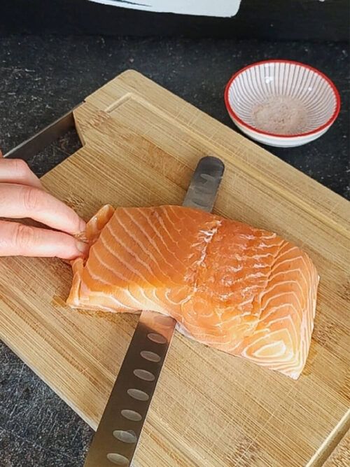 Die Maennerkueche Tipp Fischhaut entfernen