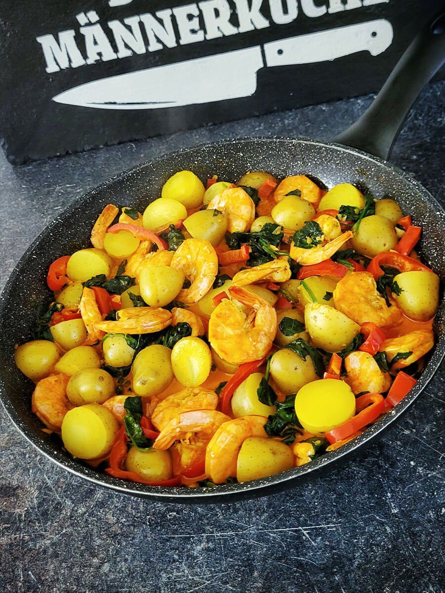 Die_Maennerkueche_Garnelen-Kartoffel-Curry